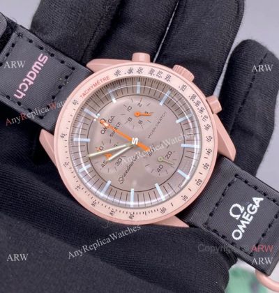 2022 New! Replica Swatch x Omega Mission to Jupiter Watch Quartz Bioceramic case